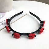 Braided Hair Bands for Girls Hair Hoop Headwear Female Flower Love Fruit Headwear Women New Fashion Hair Accessories