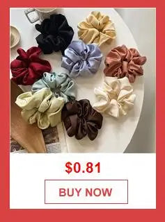 Lace Scrunchies Bowknot Ribbon Elastic Hair Bands Hair Rope Ties Hair Accessories Ponytail Holder Hair Ring INS Hair Accessories