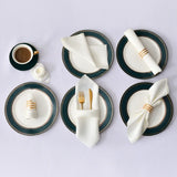12Pcs 30X30cm Satin Table Napkin Soft Handkerchief Romantic Wedding Banquet Square Table Napkins Dinner Party Decoration