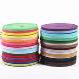 1cm 2cm Multi Color Herringbone Tape Ribbons 100% Cotton Woven Ribbon Sewing Overlock Cloth Strap Belt DIY Accessories 50yards