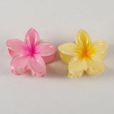 2Pcs Flower Hair Claw Clips for Women Gradient Large Claw Clips for Thick Hair Girls No-slip Hairpins Women Hair Accessories