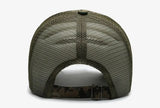 Spring And Summer New Mesh Breathable Personality Sticker Embroidery Women's Baseball Cap Mesh Hat Men's Outdoor Sunscreen Cap