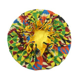 Double Layer Silky Satin Bonnet Women Sleeping Cap Large Reversible Satin Linned Night Sleep Headwrap Hat Hair Wrap Accessories