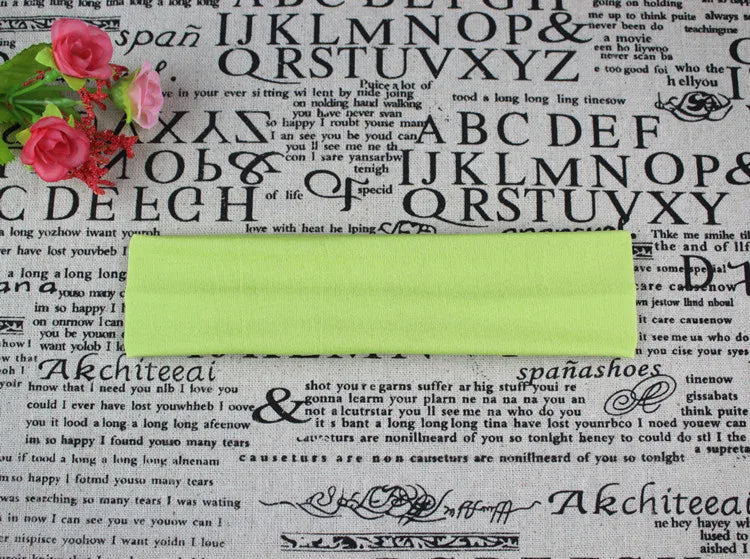 Fashion Sports Headbands for Women Solid Elastic Hair Bands Running Fitness Yoga Hair Bands Stretch Makeup Hair Accessories Hot