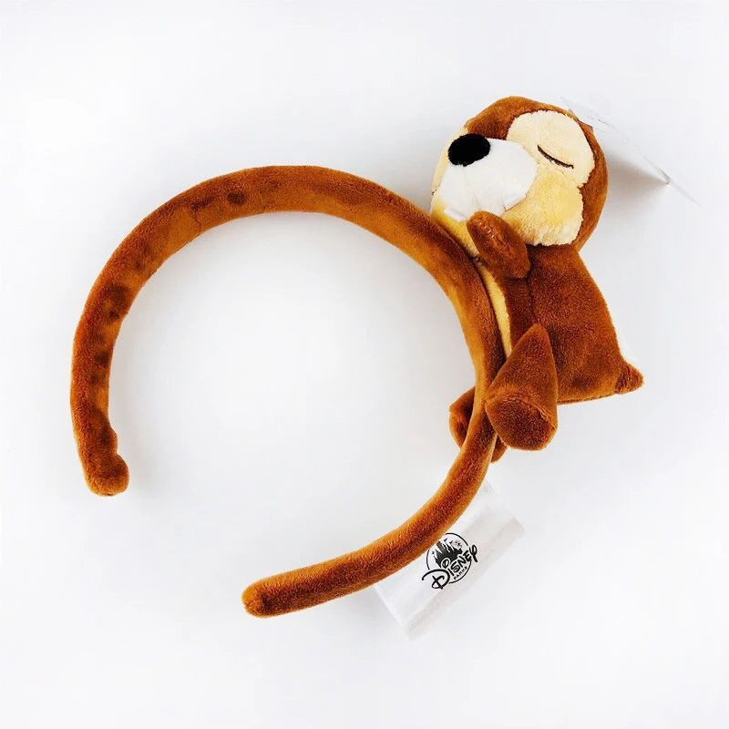 Mickey Minnie Ears Headband Cartoon Animal Plush EARS COSTUME Hallowmas Headband Cosplay Plush Gift Doll Girls Party Hair band