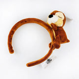 Mickey Minnie Ears Headband Cartoon Animal Plush EARS COSTUME Hallowmas Headband Cosplay Plush Gift Doll Girls Party Hair band