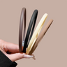 4pc European and American Black Khaki Style Hairbands Headbands for Women Men Versatile Girls Korean Daily Hair Accessories Tool