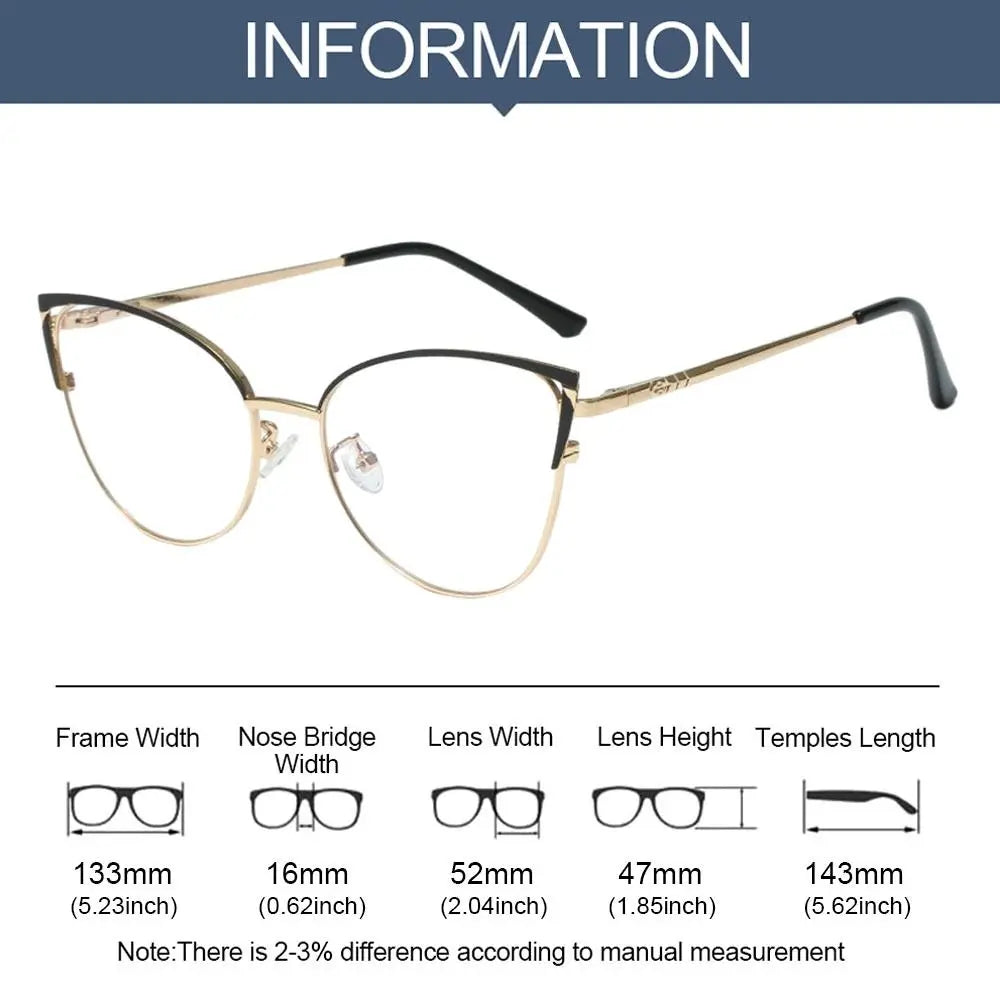 Blue Light Blocking Glasses for Women Fashion Office Optical Spectacle Computer Glasses Blue Ray Blocking Eye Protection Eyewear
