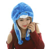 Soft Plush Animal Hat Moving Ears Hat Headgear Ears Airbag Cap Ear Protection Earmuff Funny Toys Neck Warmer Winter Warmer