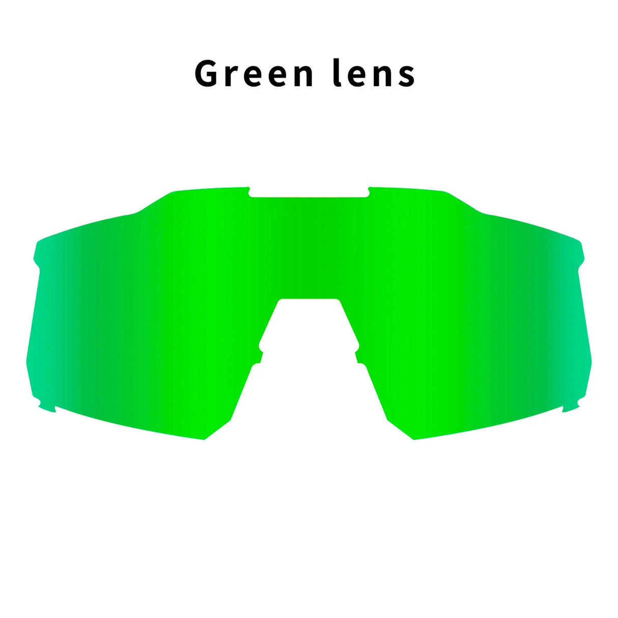 KE9022 Full Red Blue Green Polarized Lens Photochromic Replacement Lenses Cycling Bicycle Sun Glasses Eyewear frame Suitable