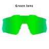 KE9022 Full Red Blue Green Polarized Lens Photochromic Replacement Lenses Cycling Bicycle Sun Glasses Eyewear frame Suitable