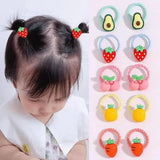 Baby Girls Small Tie Head Rope Children's Rubber Band Does Not Hurt Hair Elastic Hair Bands Kids Hair Chirp Scrunchies Headdress