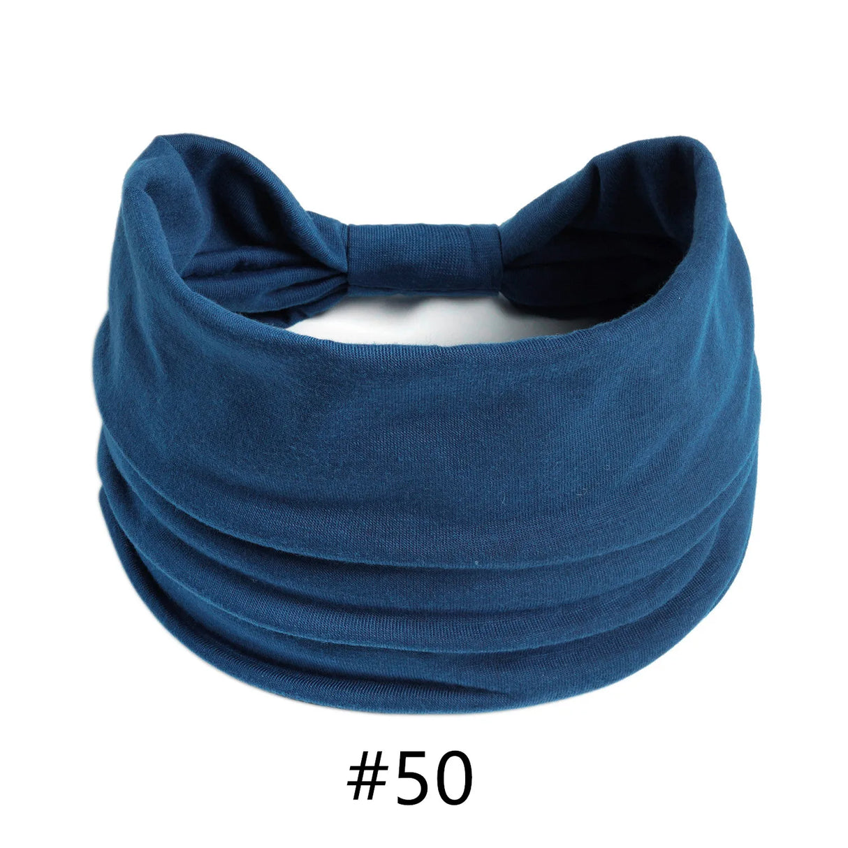 Headbands for Women Cotton Wide Headwrap Yoga Workout Hairbands Elastic Sport Head Bands Turban Bandana Bandage Hair Accessories