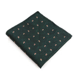 High Grade New Style Jacquard Woven Hanky Pocket Square Dot Striped Floral Handkerchief Fit Formal Party Workplace Suit Gift