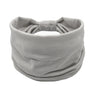 Headwrap Solid Color Knot Wide Headbands for Women Soft Cotton Sports Elastic Hair Bands Accessories Yoga Bandana Bandage