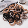 50/100/30 basic black rubber band for women girls elatic classical hair band head accessories casual sport High ponytail support