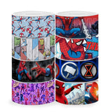 Disney Super Hero Grosgrain Ribbon Fabric Gift Wrapping DIY Sewing Wrapping Art Sewing Bow-Knot Crafts Home Packing,5Yc40736