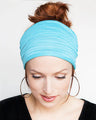 Summer Sports Yoga Headbands for Women Simple Adjustable Men Running Absorb Sweat Elastic Hair Bands Solid Headband Wholesale