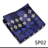 High Grade 2023 New Style Hot sale Silk Handkerchief Black Suit Accessories Solid Men Abraham Lincoln's birthday Pocket Square
