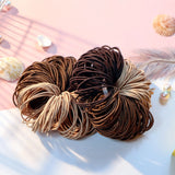 New Color Nylon Elastic Hair Tie Rubber Band for Women Men Thin Hairbands Ponytail Holder Hair Accessories