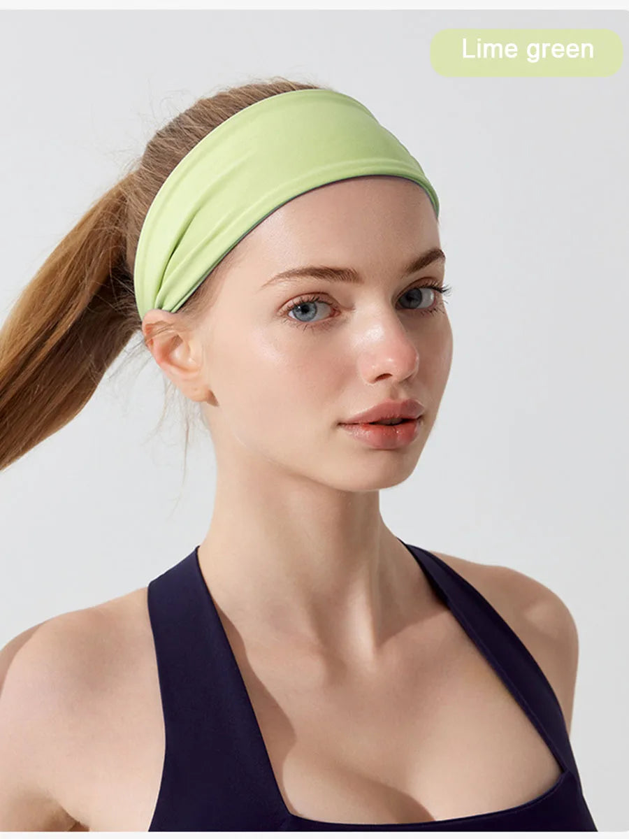 Women Elastic Hair Bands Yoga Hairband Sport Headband Cycling Exercise Headwrap Hair Accessories Fashion Wash Face Headbands