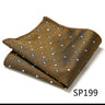 Pocket Square Handkerchief Nice Handmade Woven 100% Silk Hanky Pocket Square Printed  hombre Pink Office Clothing accessories
