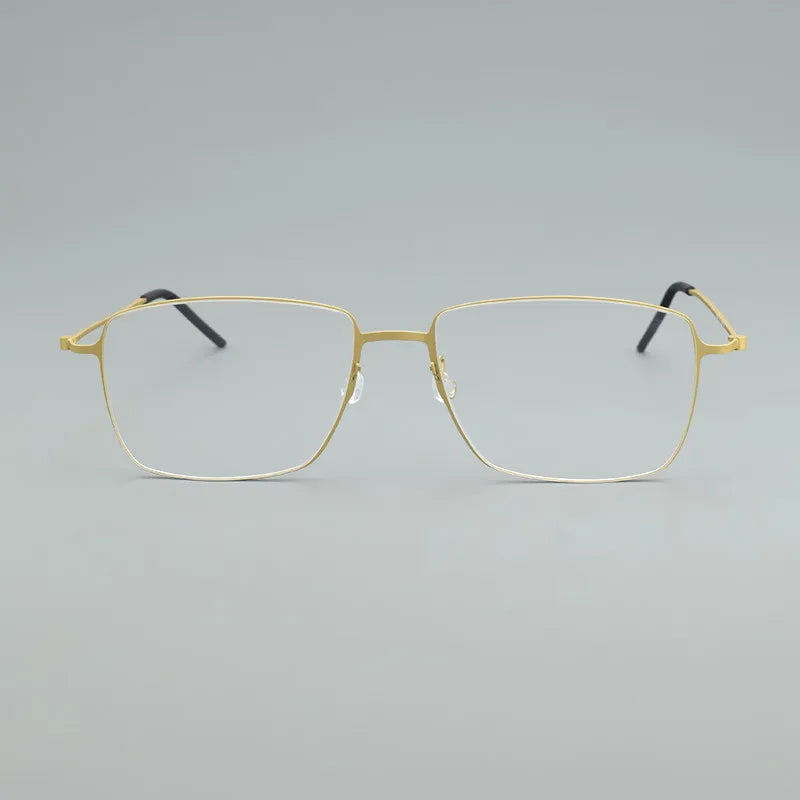 pure Titanium Glasses Frame for Men women 5508 Vintage square Myopia Prescription Eyeglasses Frames 2024 Optical Korean Eyewear