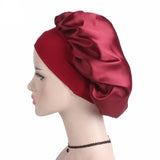 Soft Shower Caps Soft Silk Night Caps Hair Care Bonnet Nightcap for Women Beauty Salon Hair Care Hats Bathroom Products