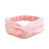 Women Headband Cross Top Knot Elastic Hair Bands Soft Solid Color Girls Hairband Hair Accessories Twisted Knotted Headwrap