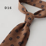 New Jacquard Polyester 8CM Formal Red Brown Neckties Men's Casual Cartoon Neck Tie Suit Cravat Wedding Party Banquet Accessories