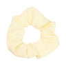 Women Lady Female Flower Hair Accessories LatticePrint Elastic Hairs Ties Yellow Scrunchies Hair Rope Girls Headwear
