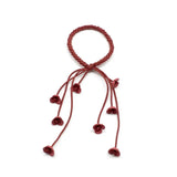 Handmade Cute Fashion Elastic Flower Ribbon Hair Ropes Rubber Band Hair Accessories Hair Ties