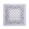 Fashion Hip Hop Bandana Kerchief Unisex Black Hair Band Neck Scarf Headwear Wrist Wraps Head Square Scarves Print Handkerchief