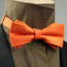 4 Styles Solid Color Black White Wine Bow Ties New Ribbon Gilded Butterfly Double Layered Wedding Party Bowknot Tuxedo Cravat