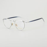 Top Quality Acetate Titanium Optical Glasses Frame Luxury Vintage Computer Eyeglasses Designer Ultra-Light  Eyewear