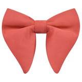 GUSLESON Fashion Pink Champagne Blue Solid Bow Tie For Men Classic Big Bowtie For Party Wedding Bowknot Adult Mens Tie