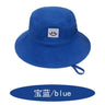 SMILE Baby Sunhat Summer Spring Kids Bucket Hat For Girls Boys Children Big Visor Cotton Sun Cap Beach Travel Panama Hats Caps