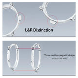Magnetic Eyeglass For Quest 3 Lens Myopia Anti Blue Lenses Frames Optics Lens VR protection for Meta Quest 3 Accessories