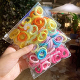 Cute Elastics Rubber Hair Bands Women Scrunchie Girls Hair Gum Ties Headbands Hair Bobbles Accessories For Children Kids Baby