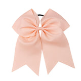 8'' Large Elastic Hair Bows Head Rope Bands Grosgrain Ribbon Hair Ties Boutique Bow Tie For Girls Headwear Hair Accessories