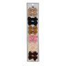 12Pcs/Lot 4.5cm Solid Grosgrain Ribbon Bowknot Kids Hair Clips Handmade Bows Baby Girls Barrettes Hairpins Photo Props Gift Set