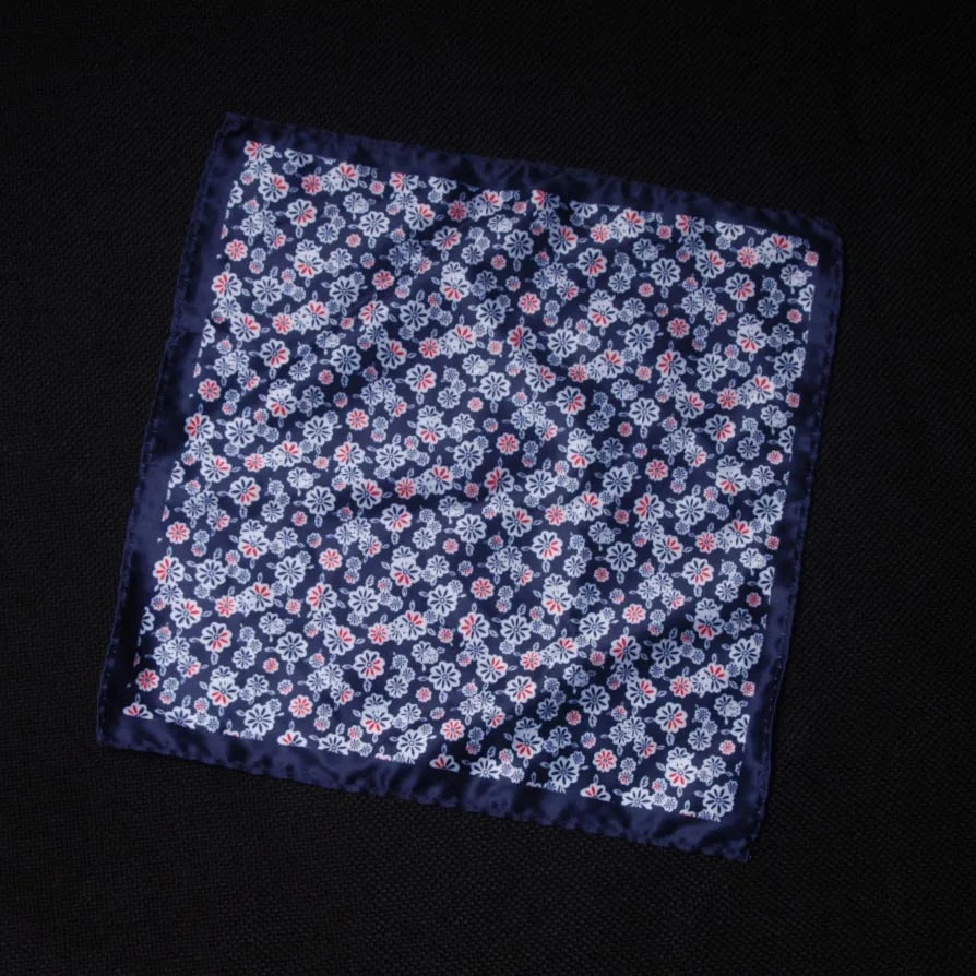 Luxury Mens Handkerchief Silk Accessories Hanky Pocket Squared Handkerchief Pocket Scarf Paisley Polka Dots Party Wedding Prom