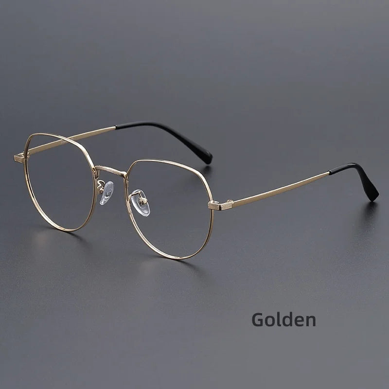 DIEDIESEE New Anti Blue Light Men's And Women's Titanium Frame Can Be Paired With Myopia Optical Prescription Glasses Frame 1901
