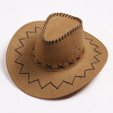 New Kids Western Cowboy Hat Curved Brim Outdoor Toddler Sun Hat Children Birthday Gifts Vacation Cap Party Cosplay Hat