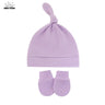 Newborn Baby Hat with Gloves Autumn Winter Warm Cotton Kids Beanies Stuff Children Accessories Infant Nightcap 0-6 Months Babies