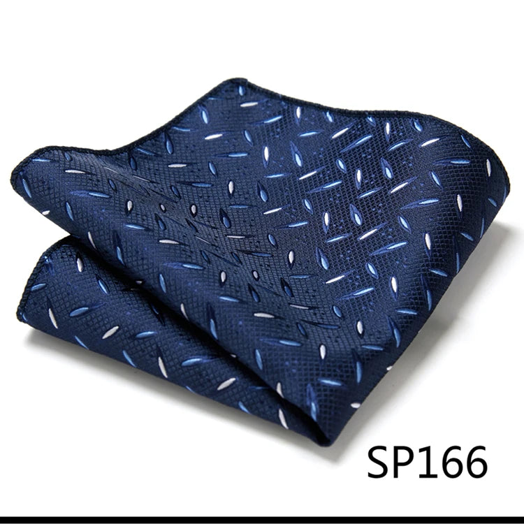 Pocket Square Handkerchief Nice Handmade Woven 100% Silk Hanky Pocket Square Printed  hombre Pink Office Clothing accessories