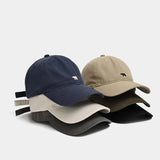 Outdoor Fashionable Unisex Retro Polar Bear Embroidered Baseball Cap New Style Versatile Big Head Circumference Duckbill cap