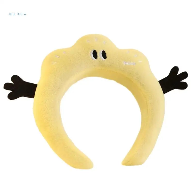 Cartoon Funny Headband for Girls Soft Fabric Adjustable Size Headpieces Party Headwear for Parties and Cosplay