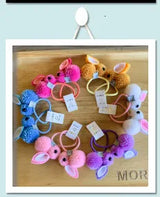 New Girls Colorful Wigs Ponytail Headbands Rubber Bands Beauty Hair Bands Headwear Kids Hair Accessories Head Band Hair Ornament