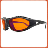 Red Lens，Orange Lens 100% Blue Light Blocking Goggles Glasses  Gaming Glasses Anti fatigue fashion Phone Eyeglasses